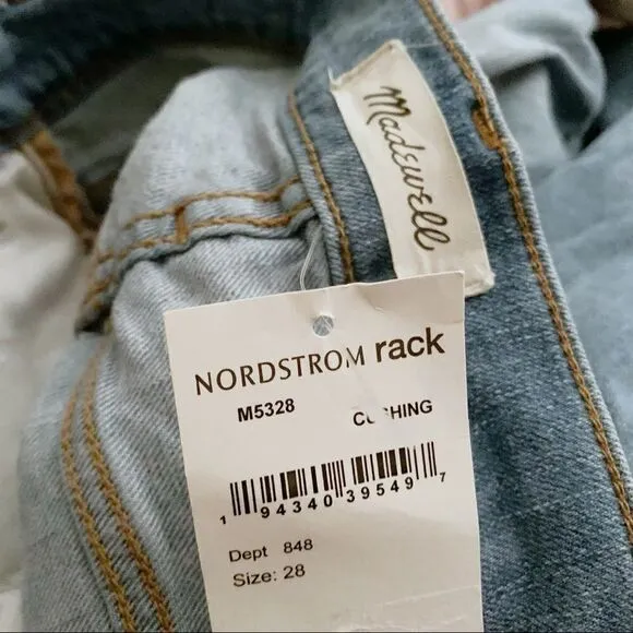 MADEWELL Classic Straight High Rise Jeans!