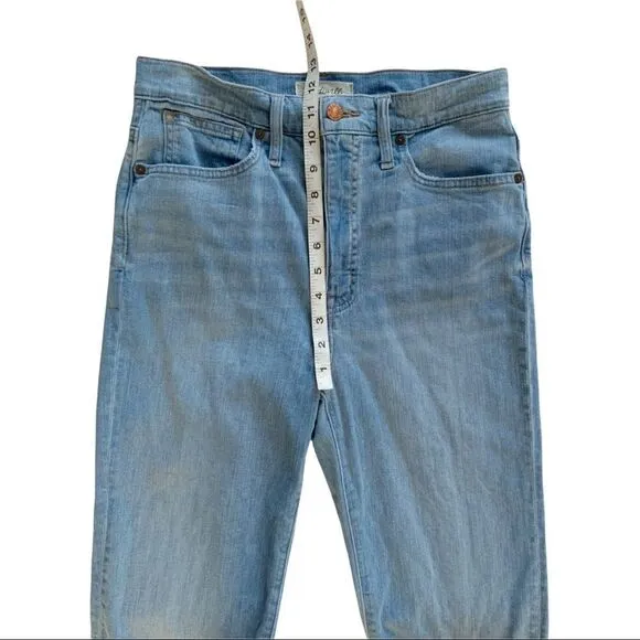 MADEWELL Classic Straight High Rise Jeans!