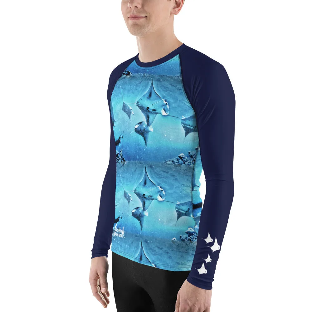 Manta Train Men's Rash Guard