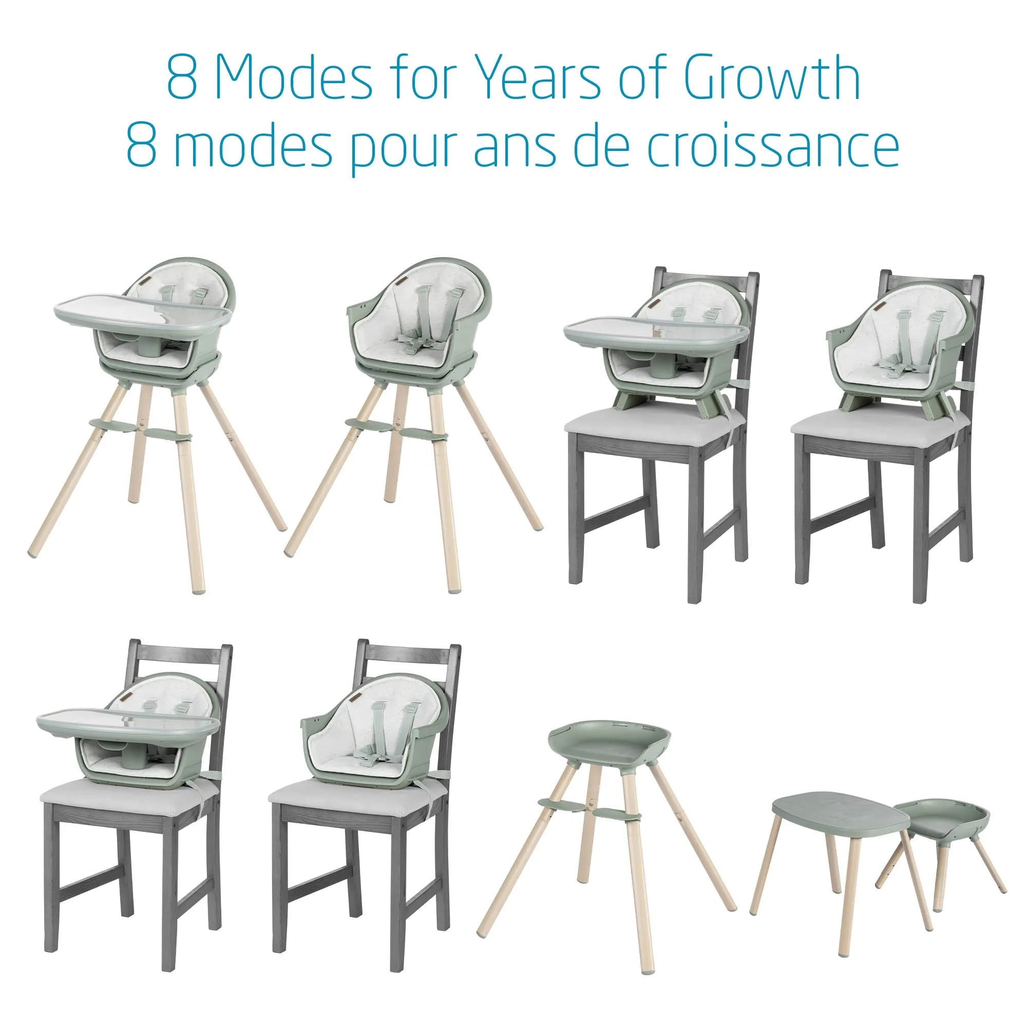 Maxi Cosi Moa High Chair (Classic Green)