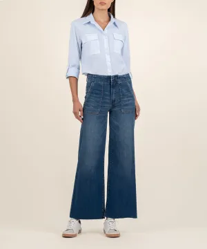 Meg High Rise Wide Leg, Long Inseam - FINAL SALE