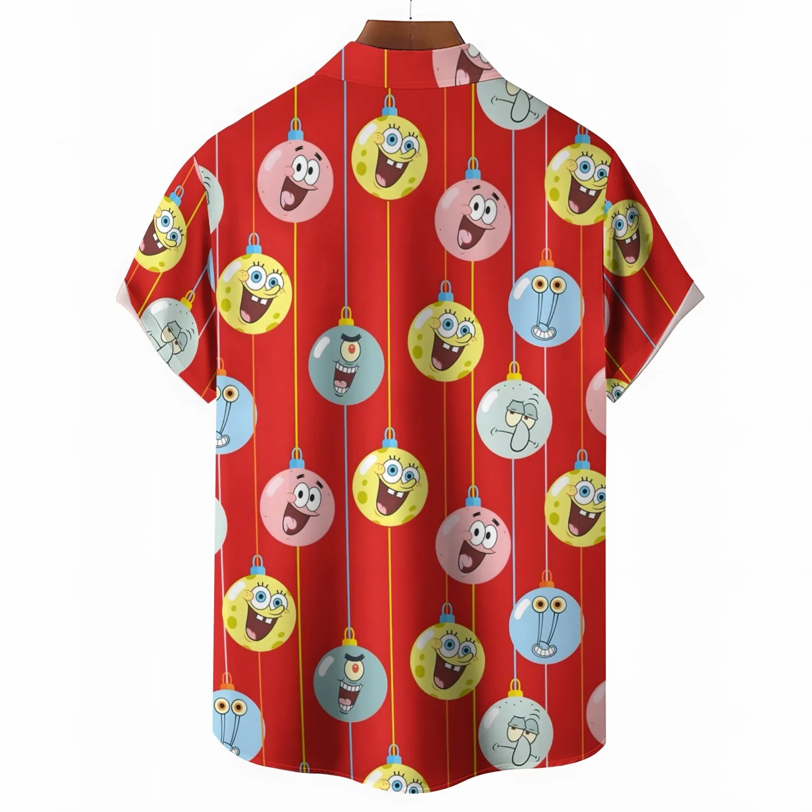 Men's Cartoon Casual Short Sleeve Shirt 2403000420