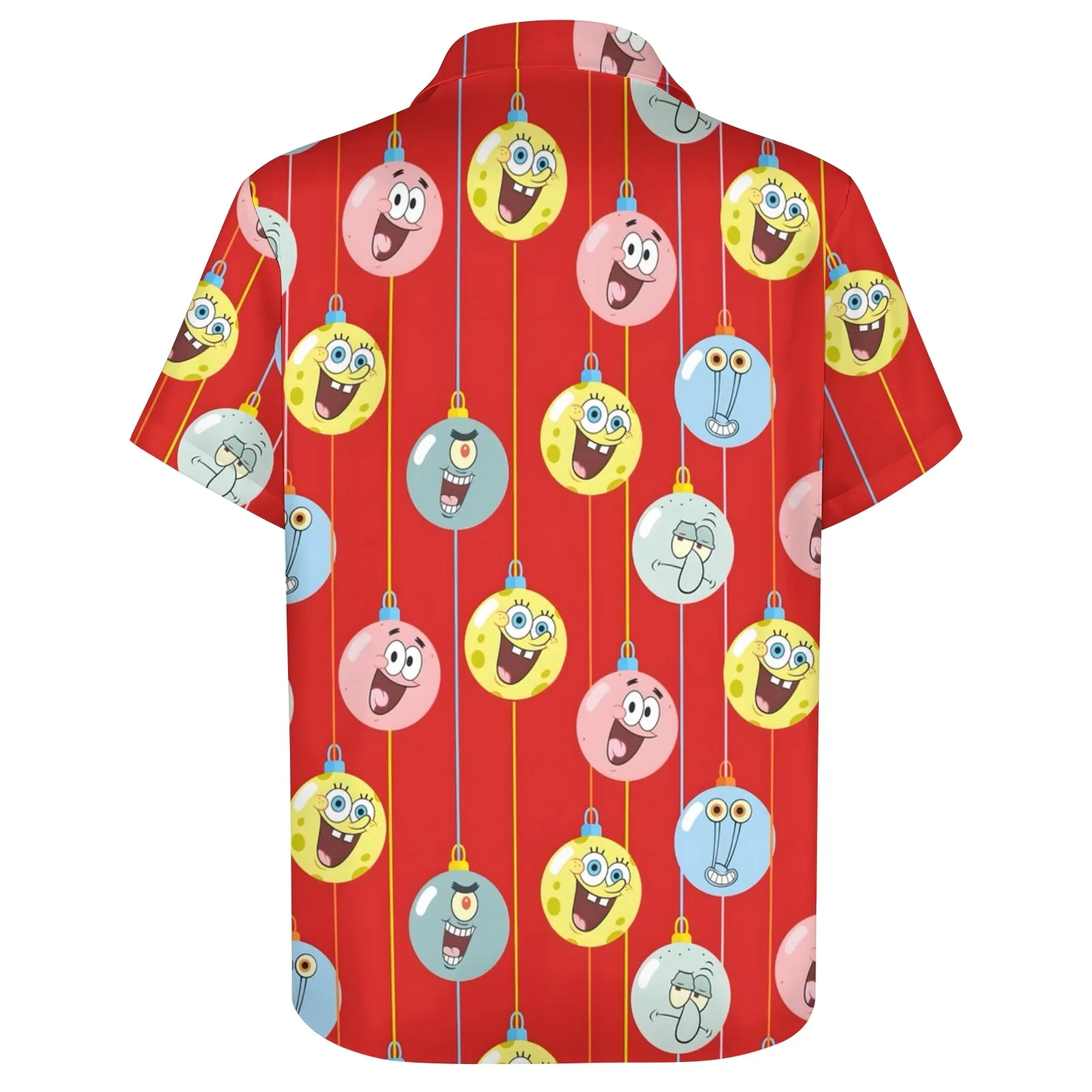 Men's Cartoon Casual Short Sleeve Shirt 2403000420