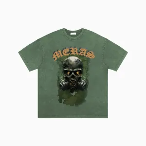 Men's Skull Mask Crew Neck T-Shirt