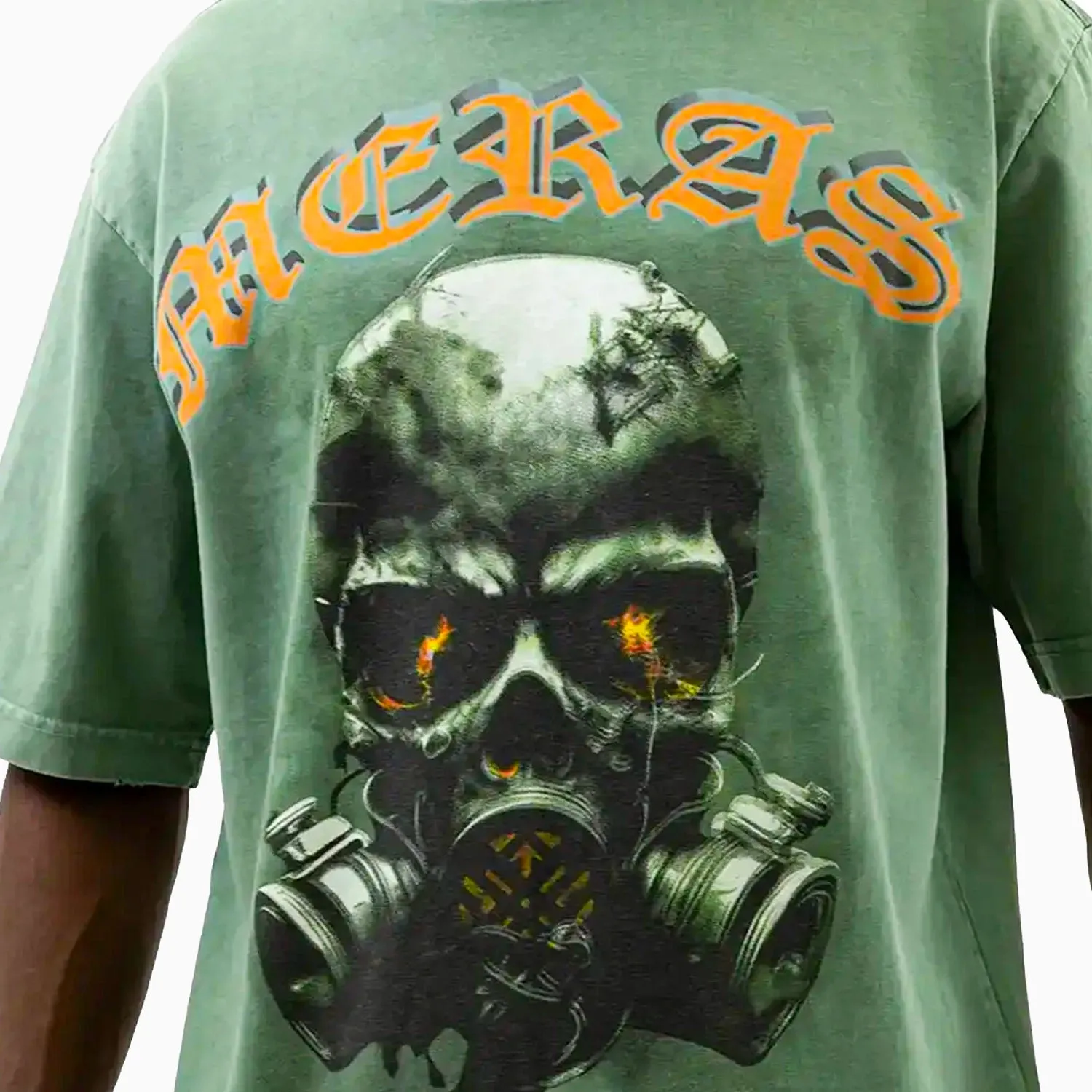Men's Skull Mask Crew Neck T-Shirt