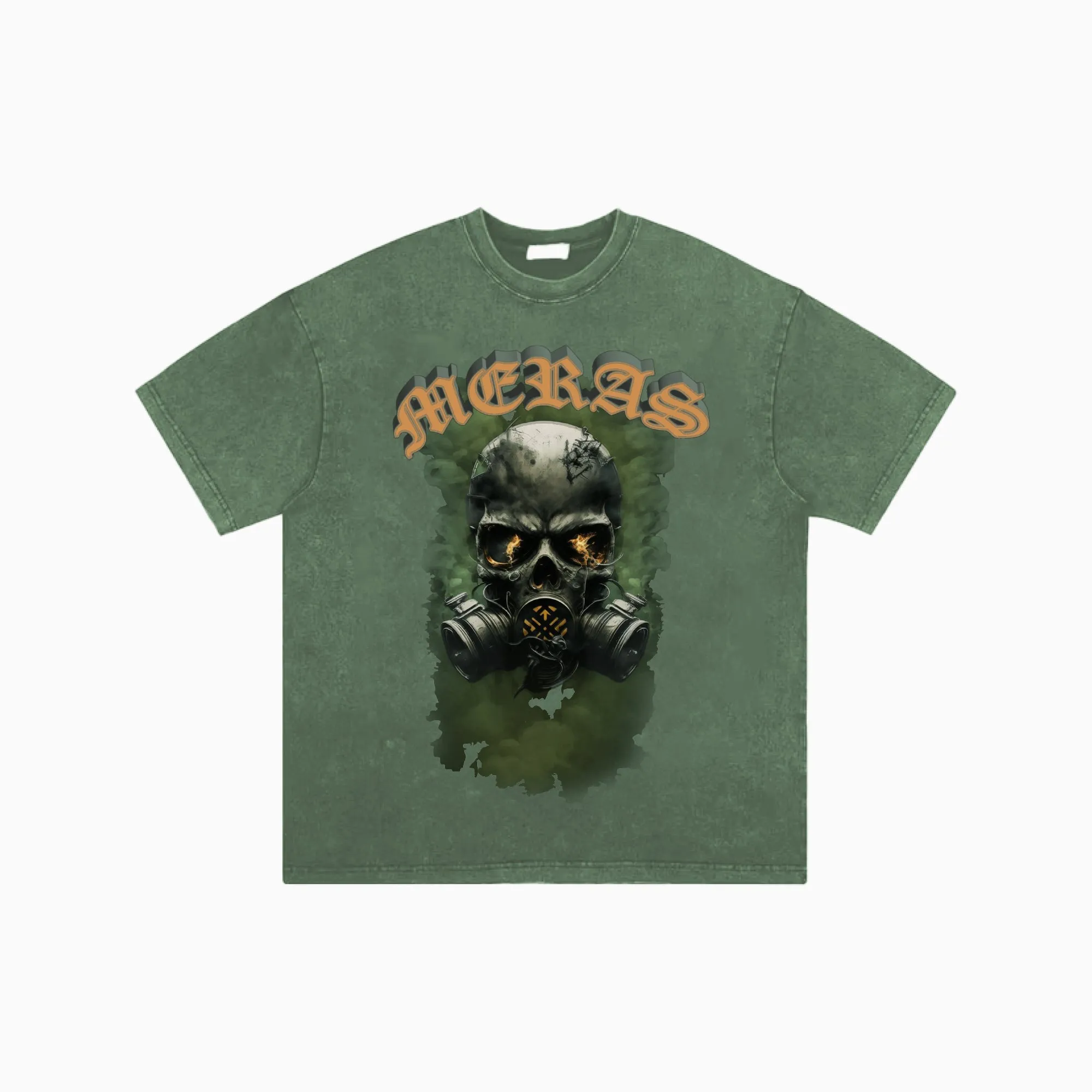 Men's Skull Mask Crew Neck T-Shirt