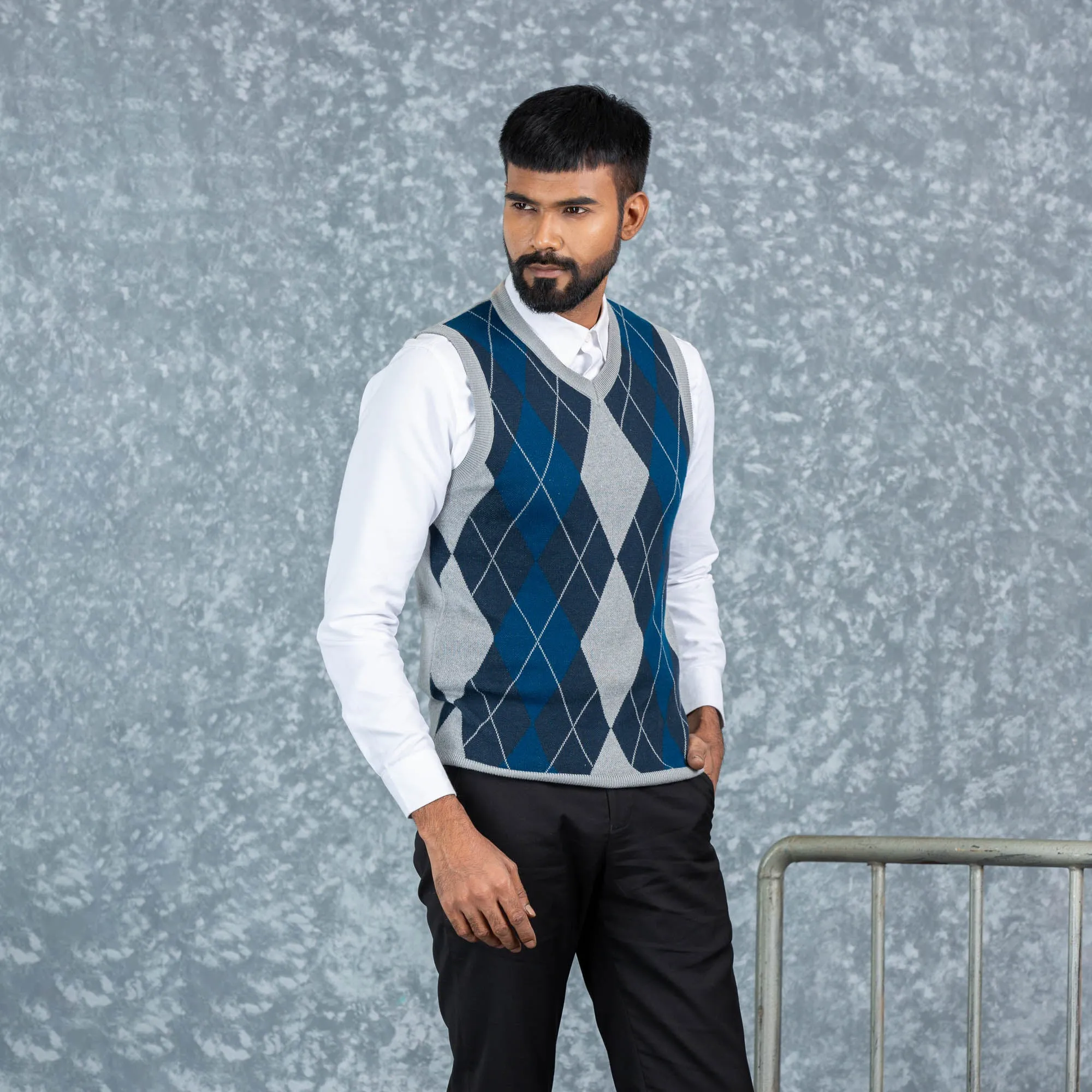 Mens Vest- Navy