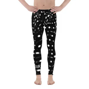 Men's Whale Shark Black Leggings