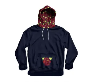 Mex Folk Art Flower Hoodie