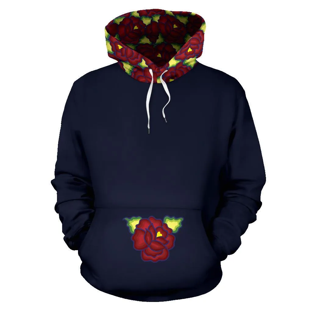 Mex Folk Art Flower Hoodie