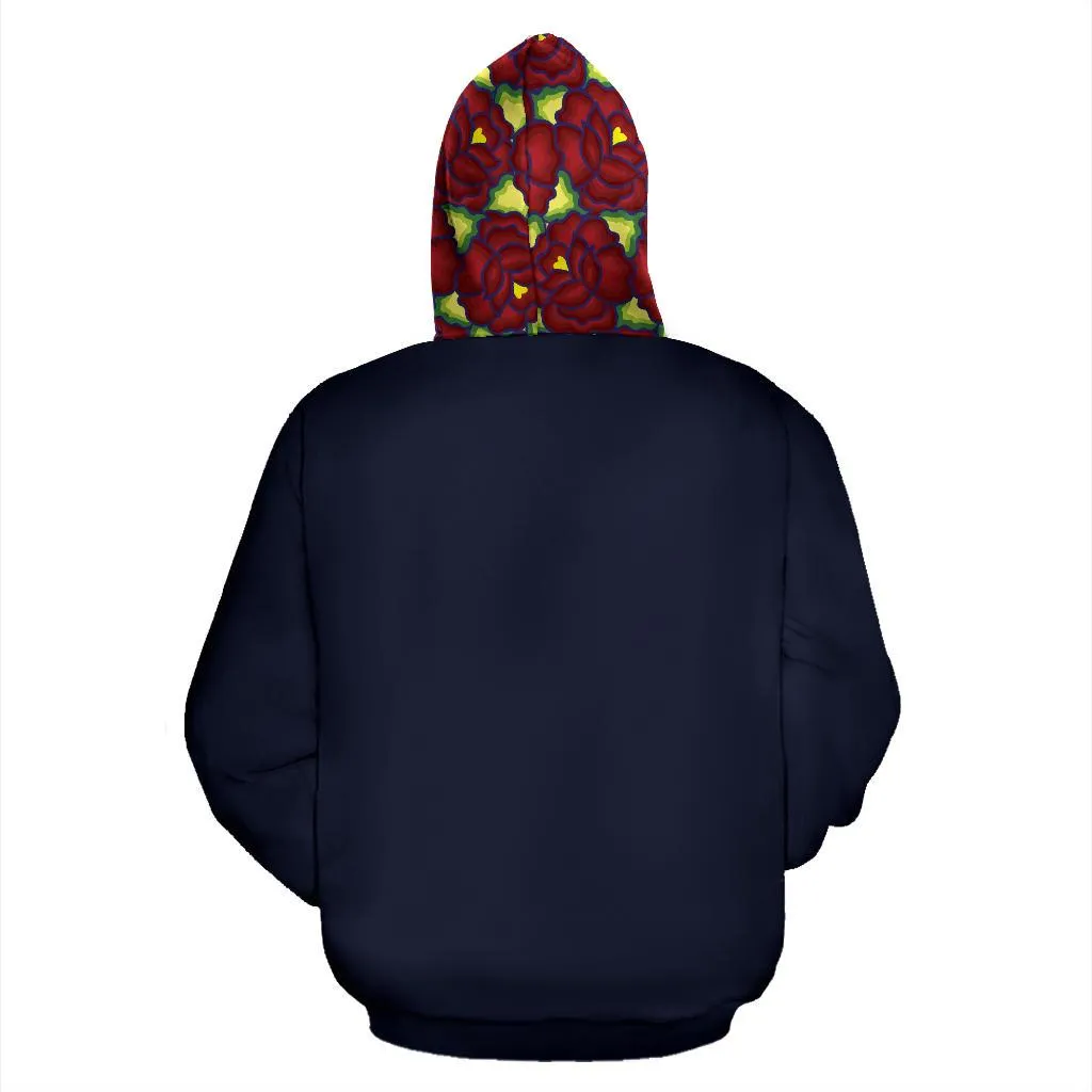 Mex Folk Art Flower Hoodie