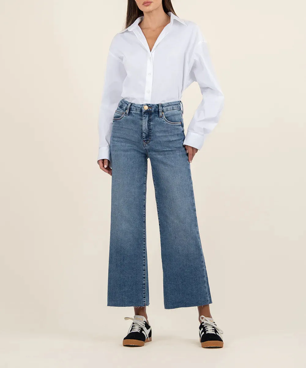 Miani High Rise Wide Leg Denim