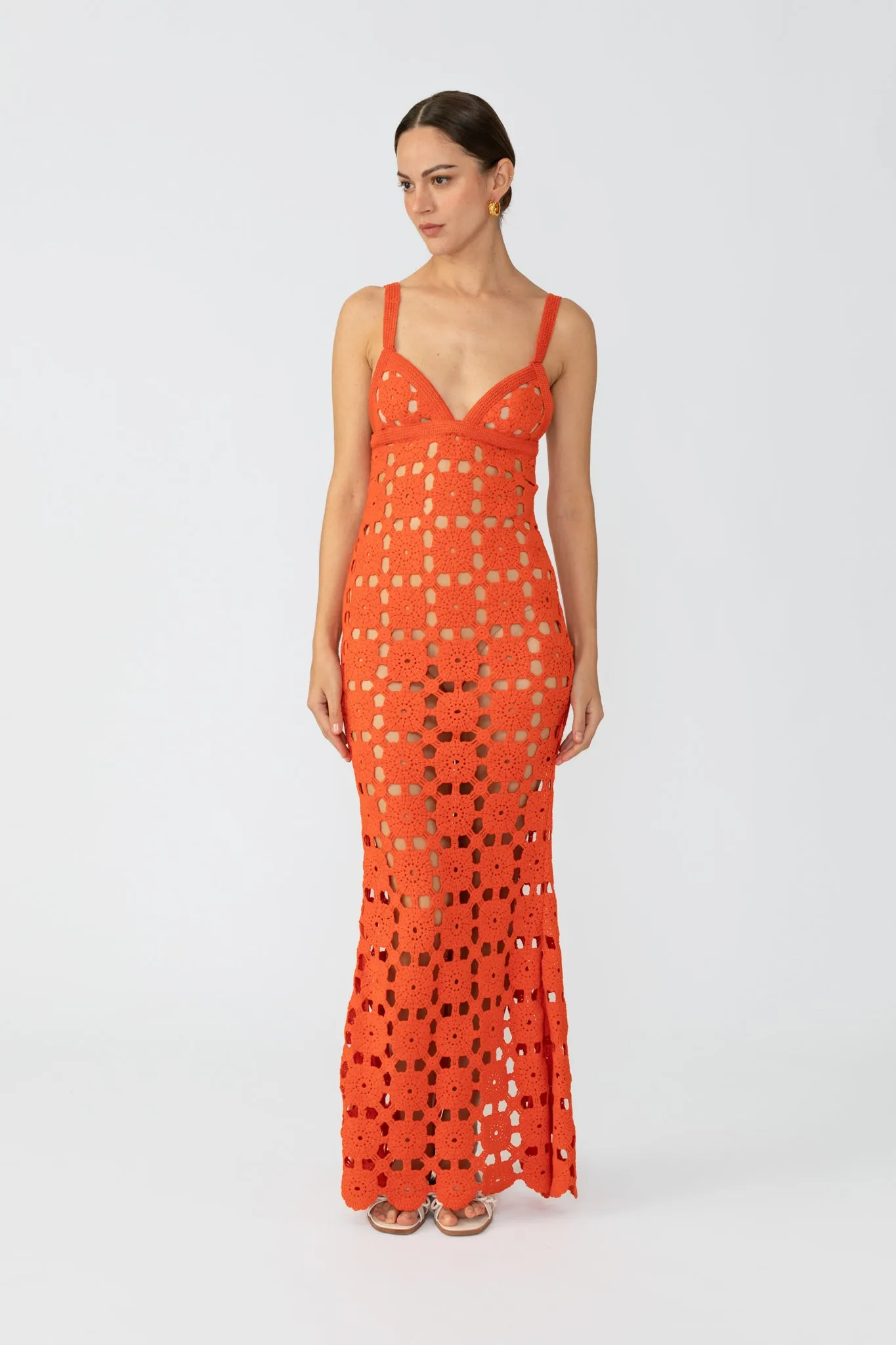Mila Crochet Dress