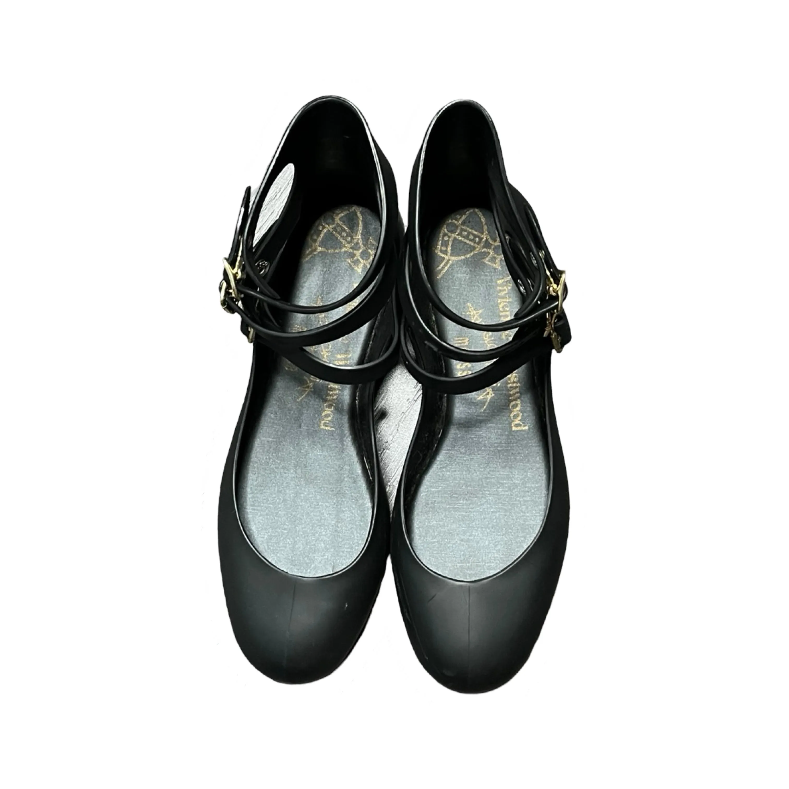 Mini Melissa x Vivienne Westwood Black Shoes