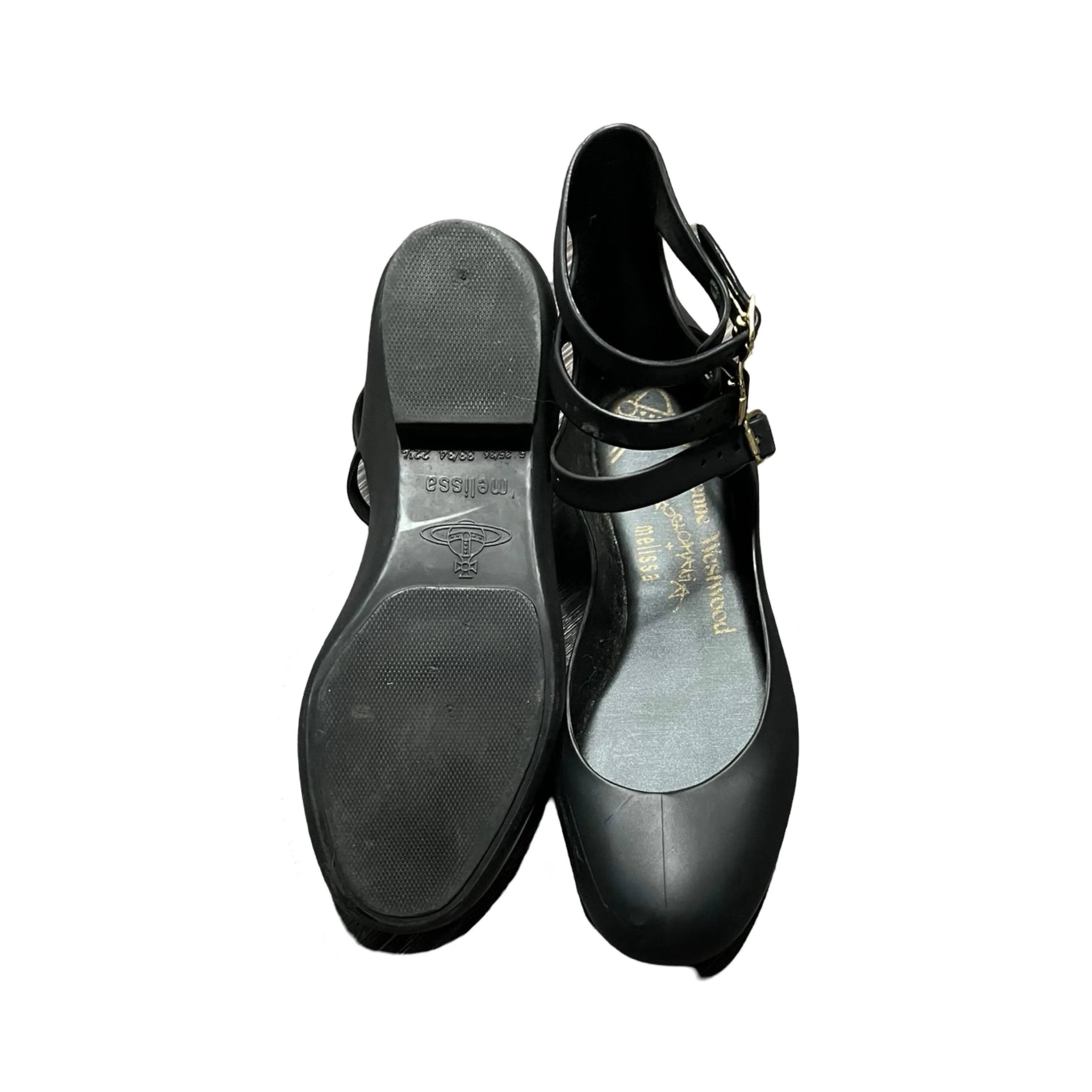 Mini Melissa x Vivienne Westwood Black Shoes