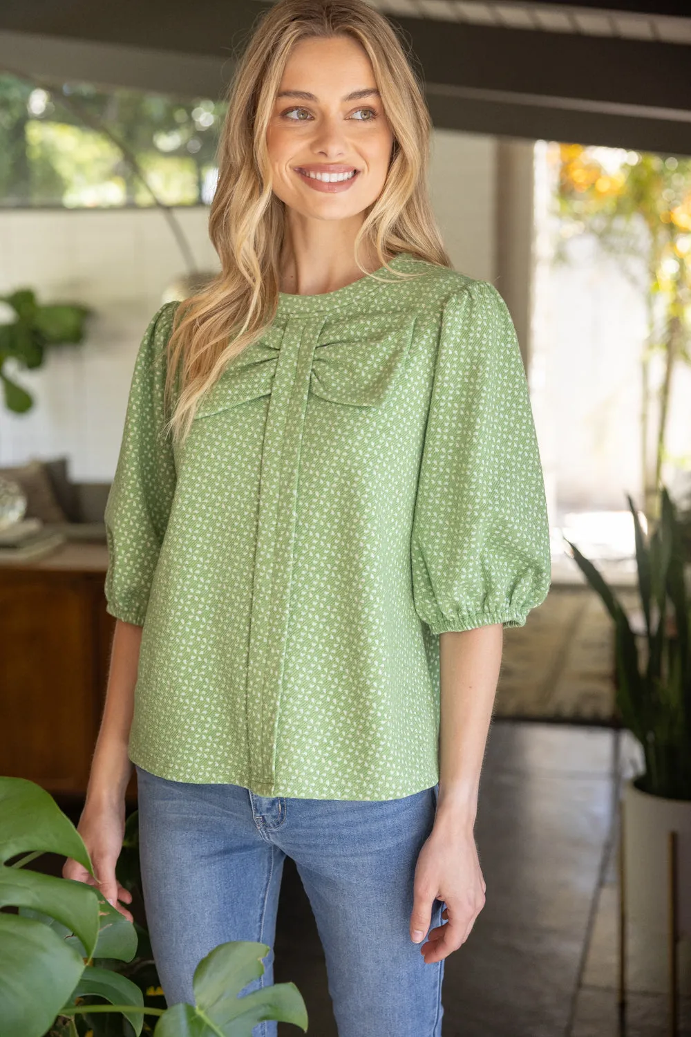 Minted Chic Top
