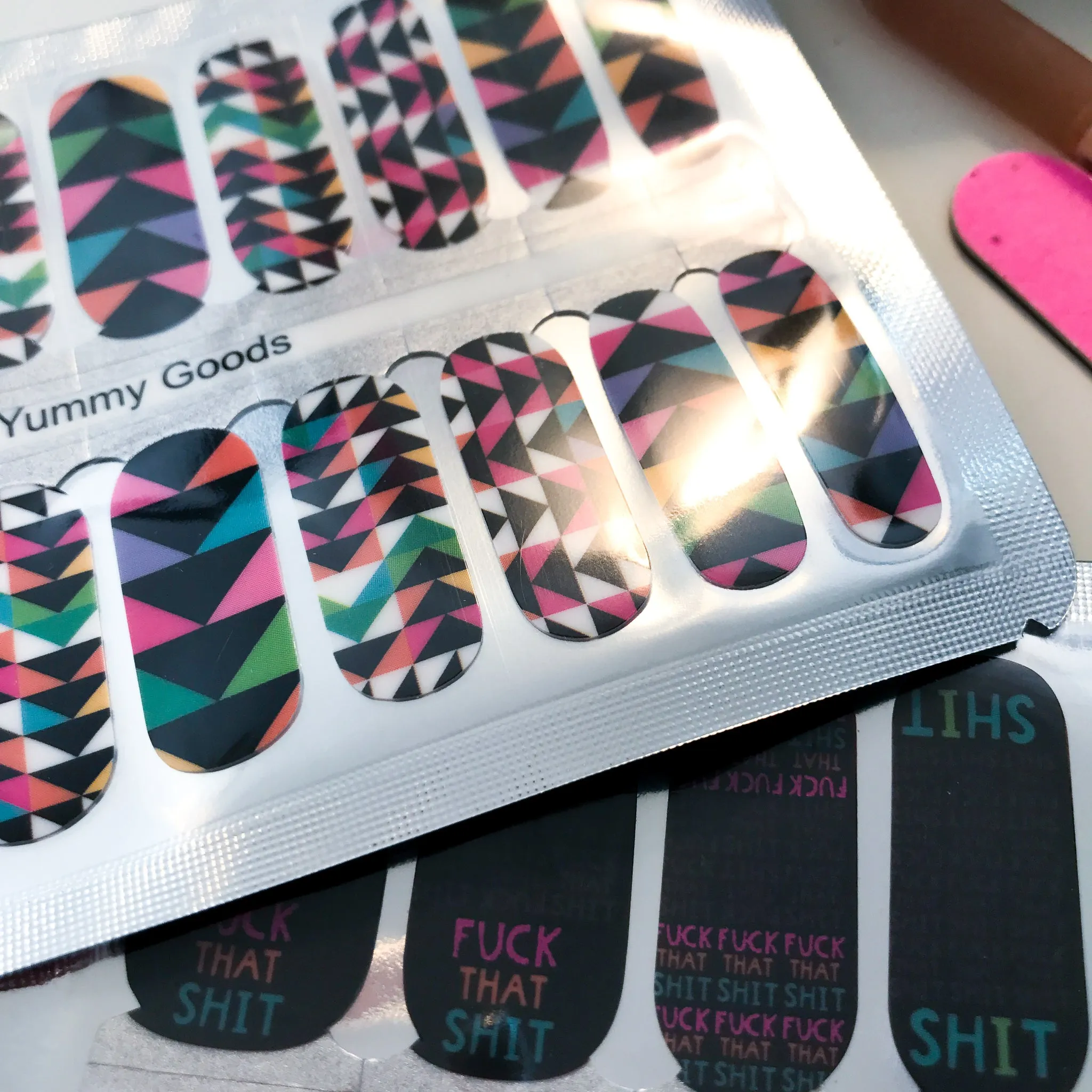 MODERN QUILT (matte) - yummygoods exclusive! nail wraps