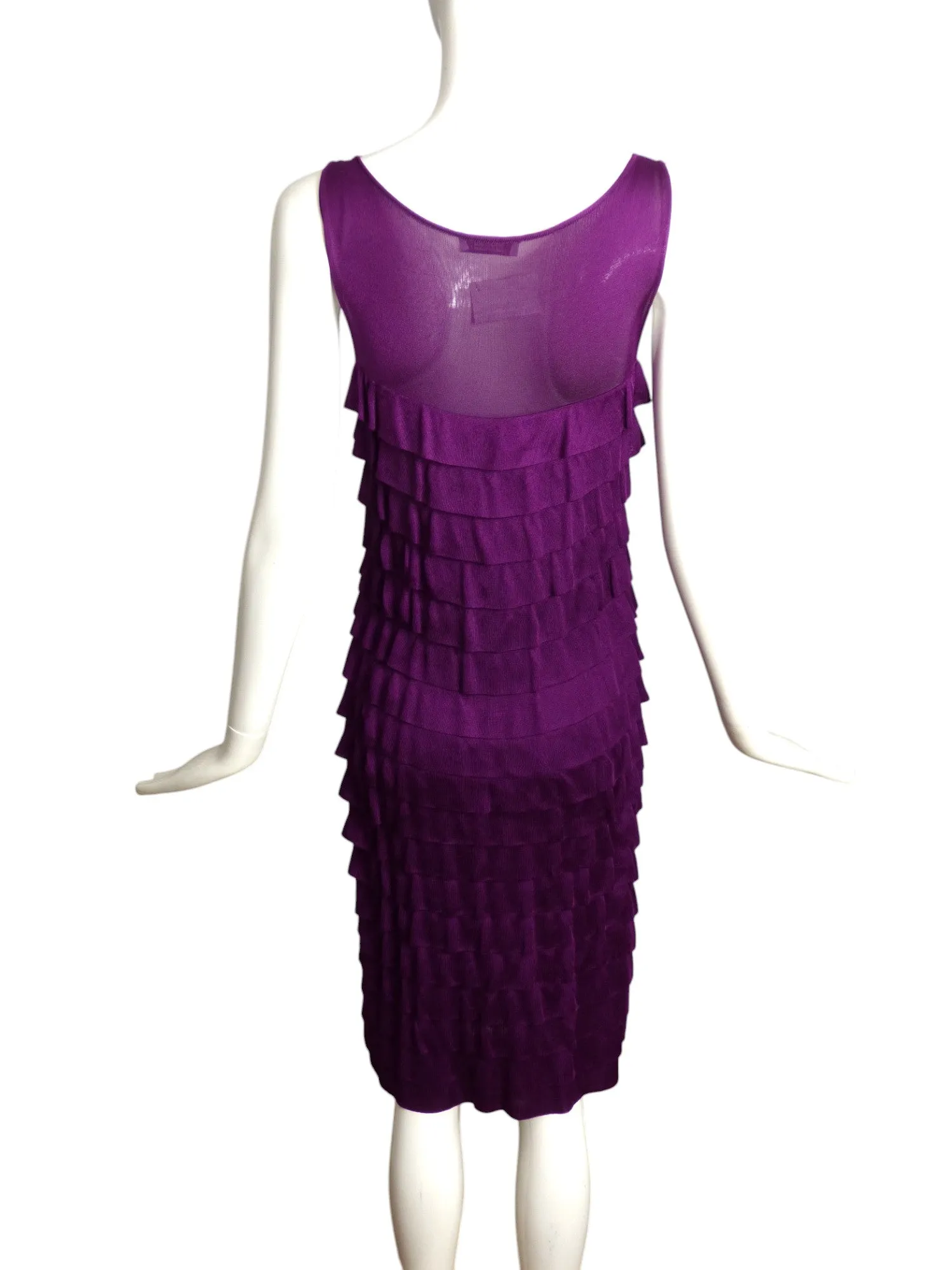 MOSCHINO CHEAP & CHIC- NWT Ruffled Knit Dress, Size 10
