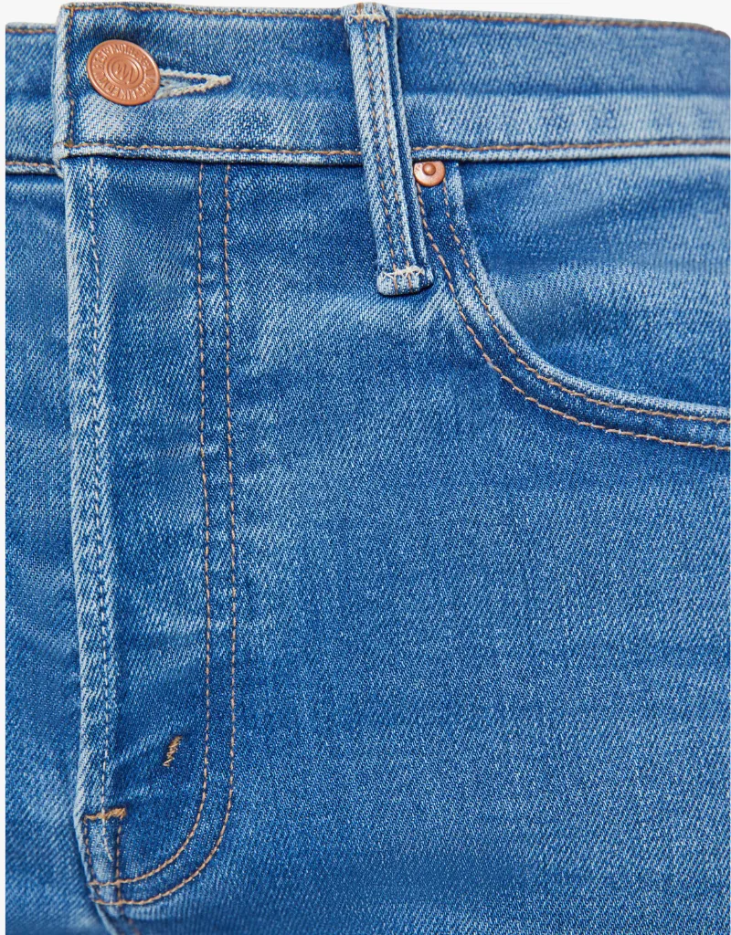 Mother The Tomcat Ankle Jeans in Piece By Piece