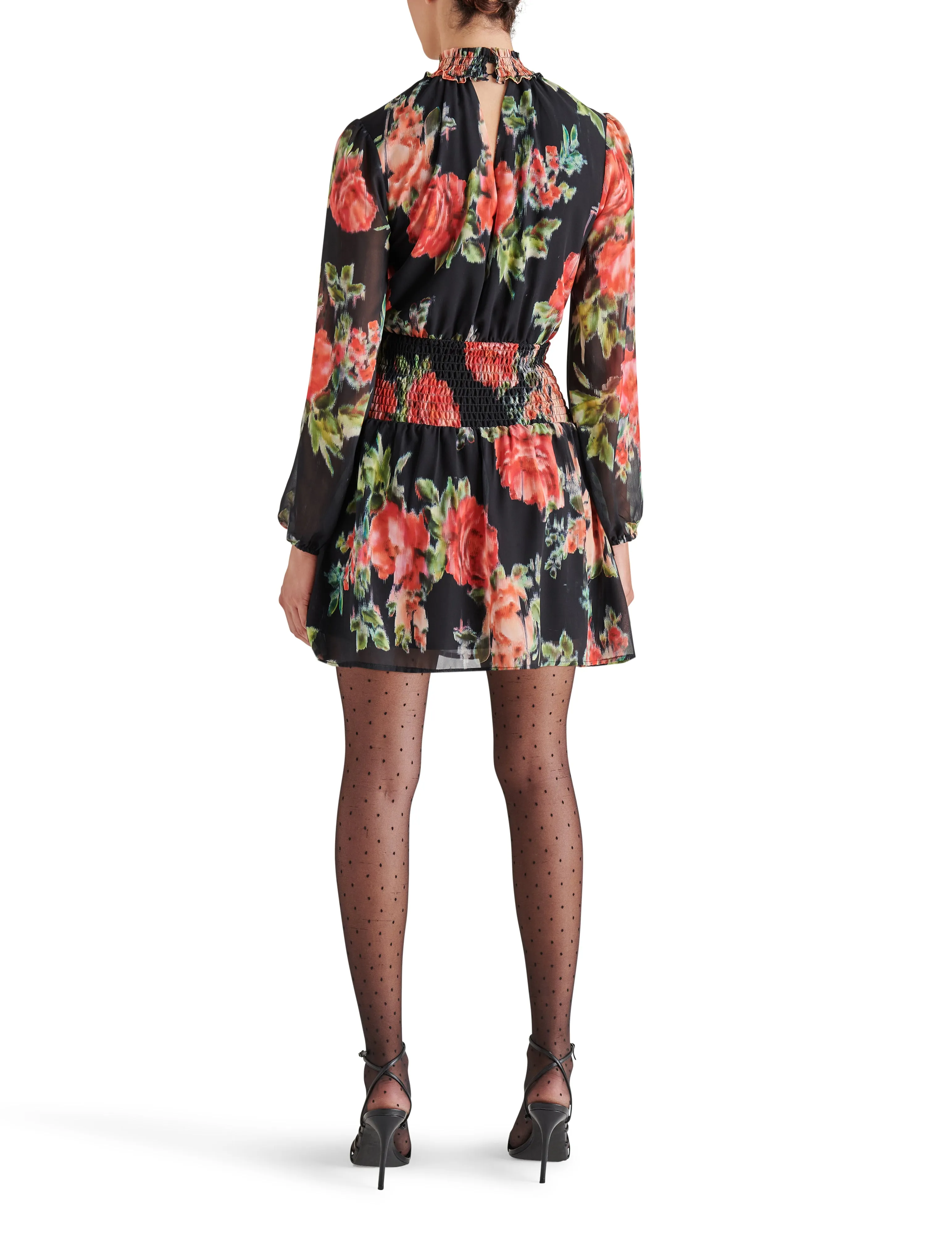 NATALIE DRESS-FADED ROSE