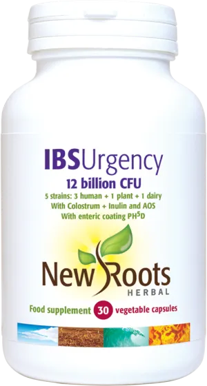 New Roots Herbal IBS Urgency 30's