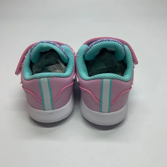 Nike Toddler Flex Contact Ocean Bliss Aqua Purple