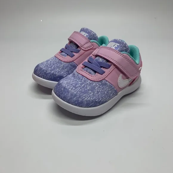 Nike Toddler Flex Contact Ocean Bliss Aqua Purple