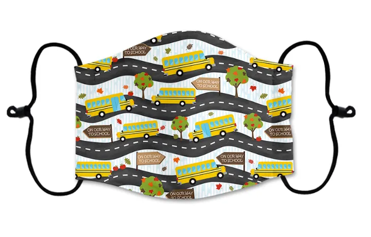 On our way to school Mask