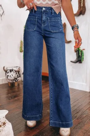Online Exclusive | High Waisted Wide Leg Jeans