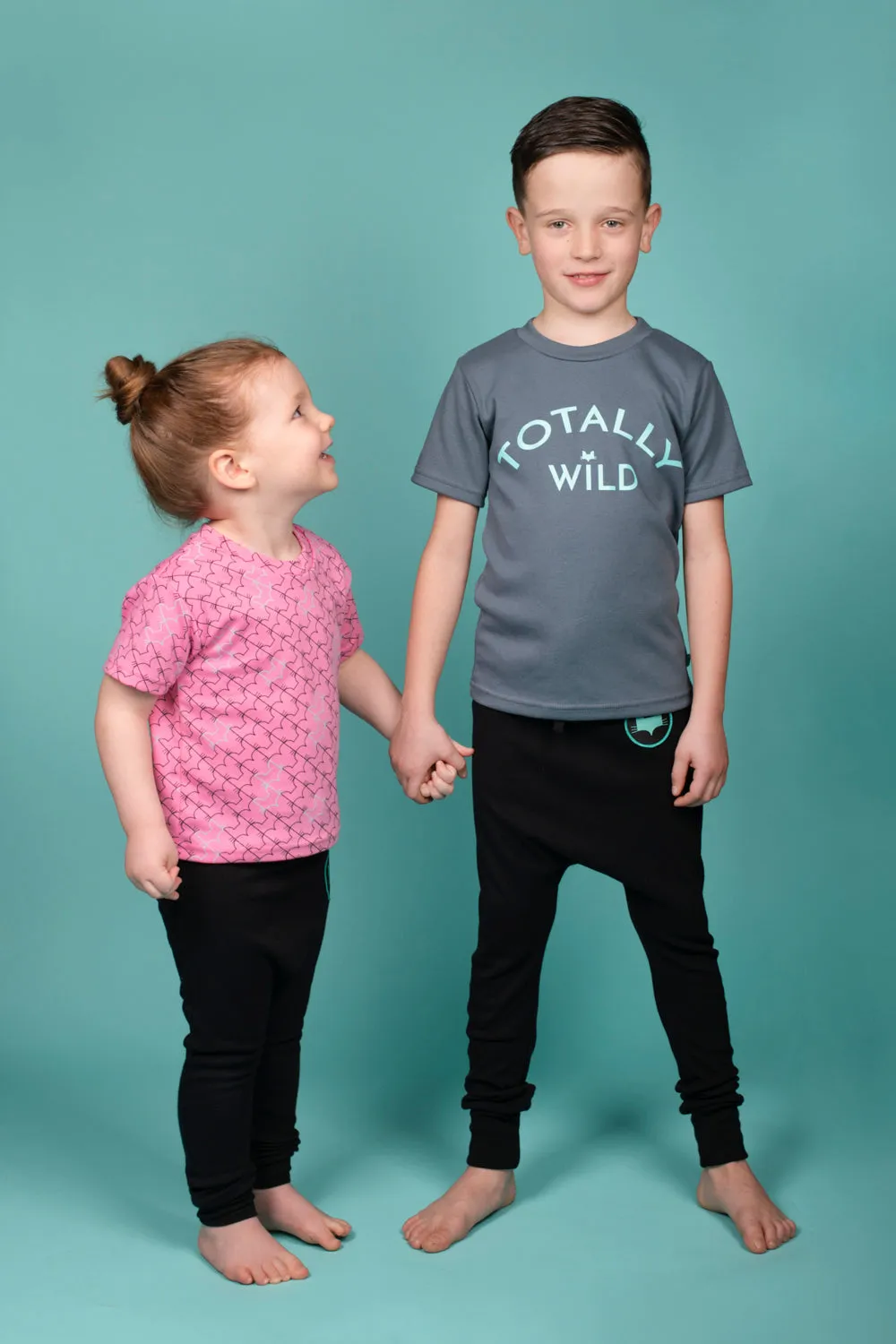 Organic Cotton Multi-fox Print T-shirt - Pink