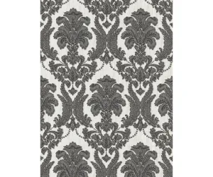 Ornamental Damask Black 5780-15 Wallpaper