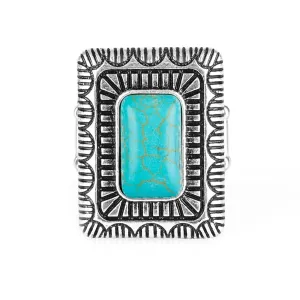 Paparazzi - Tumbleweed Deserts - Blue Ring