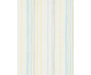 Pastel Stripes Grey Blue Yellow 7323-11 Wallpaper