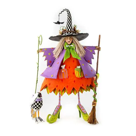 Patience Brewster Raggedy Witch Figure