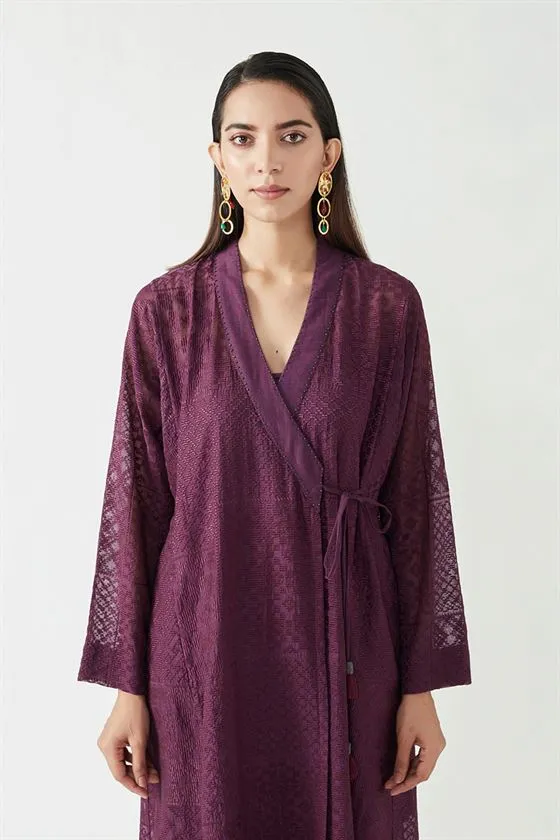 Payal Pratap   -   View with A Room  Doris Embroidered Kurta set (3 Pcs)