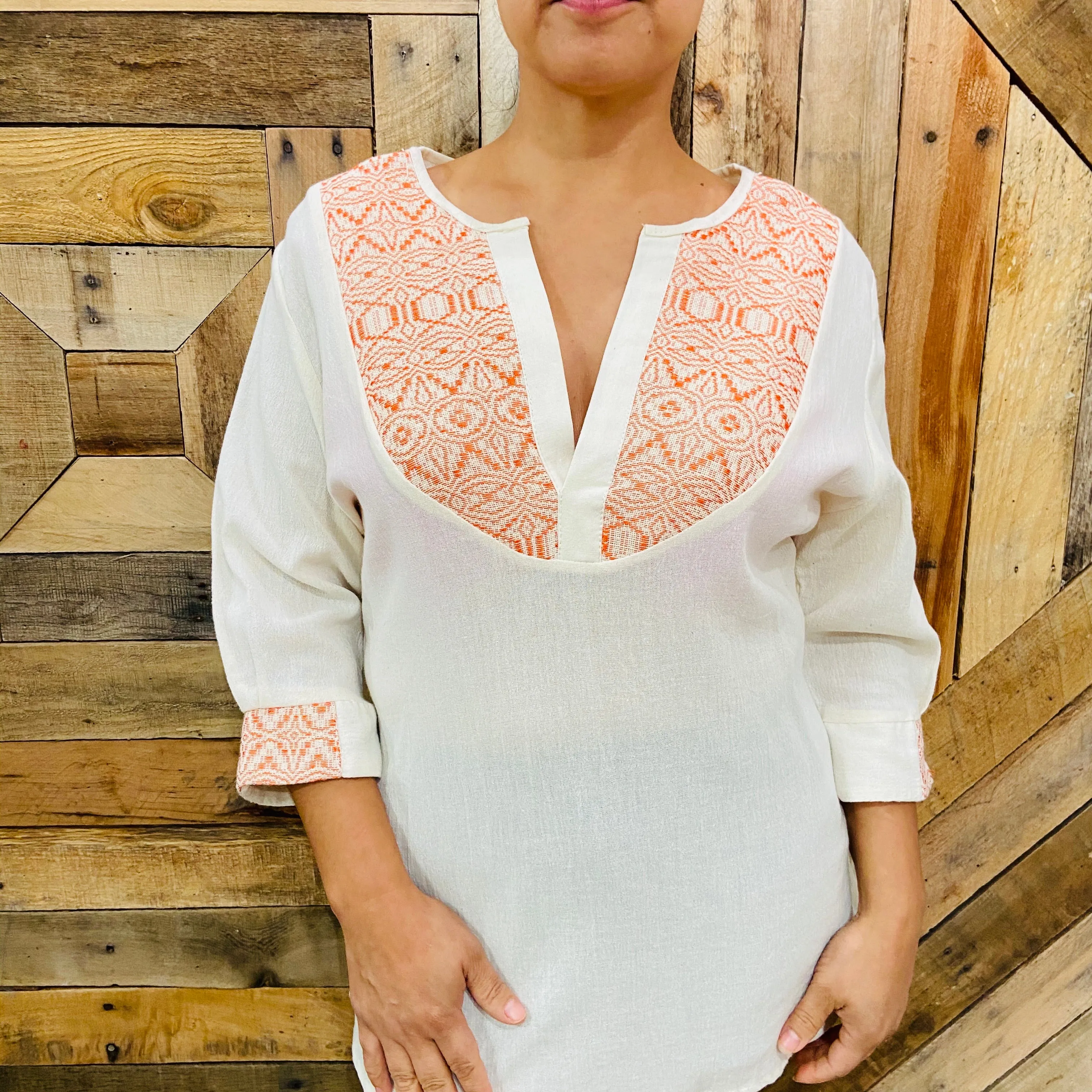Pedal Loom Malu Top- Natural
