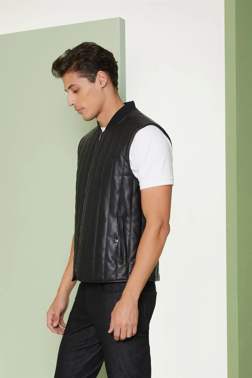 Perona   I   Mens-Outerweareather Vest -Neil-Pma-Fv21- 00005-Black   AS7591