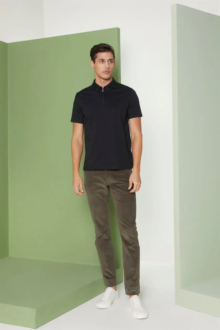 Perona   I   Mens-Thirts & Polos -Polos -Jose-Pma-Fv21-317-Black  AS8067