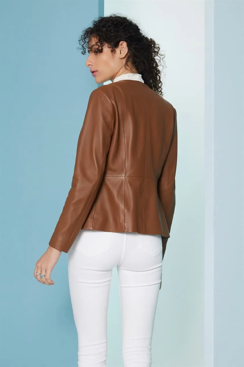 Perona   I   Womens-Outerweareather Jackets-Zola-Pwa-Fv21-10571-Whisky  AS7579