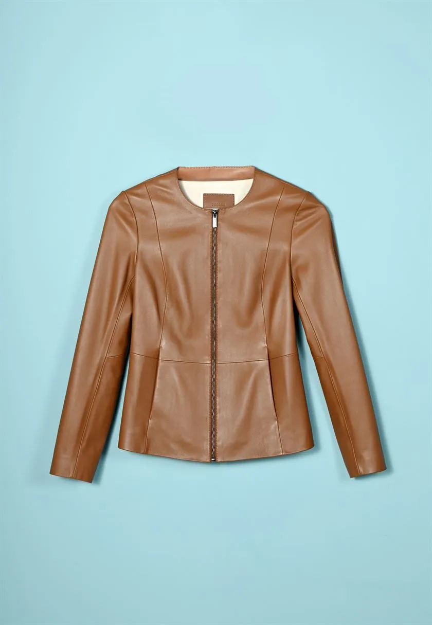 Perona   I   Womens-Outerweareather Jackets-Zola-Pwa-Fv21-10571-Whisky  AS7579