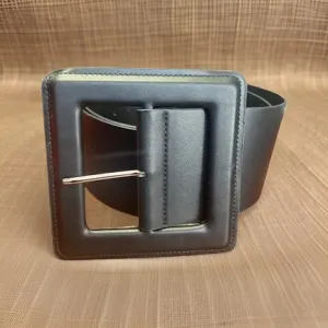 Plus Size Large Square Buckle Fashion Belt