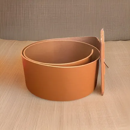 Plus Size Large Square Buckle Fashion Belt