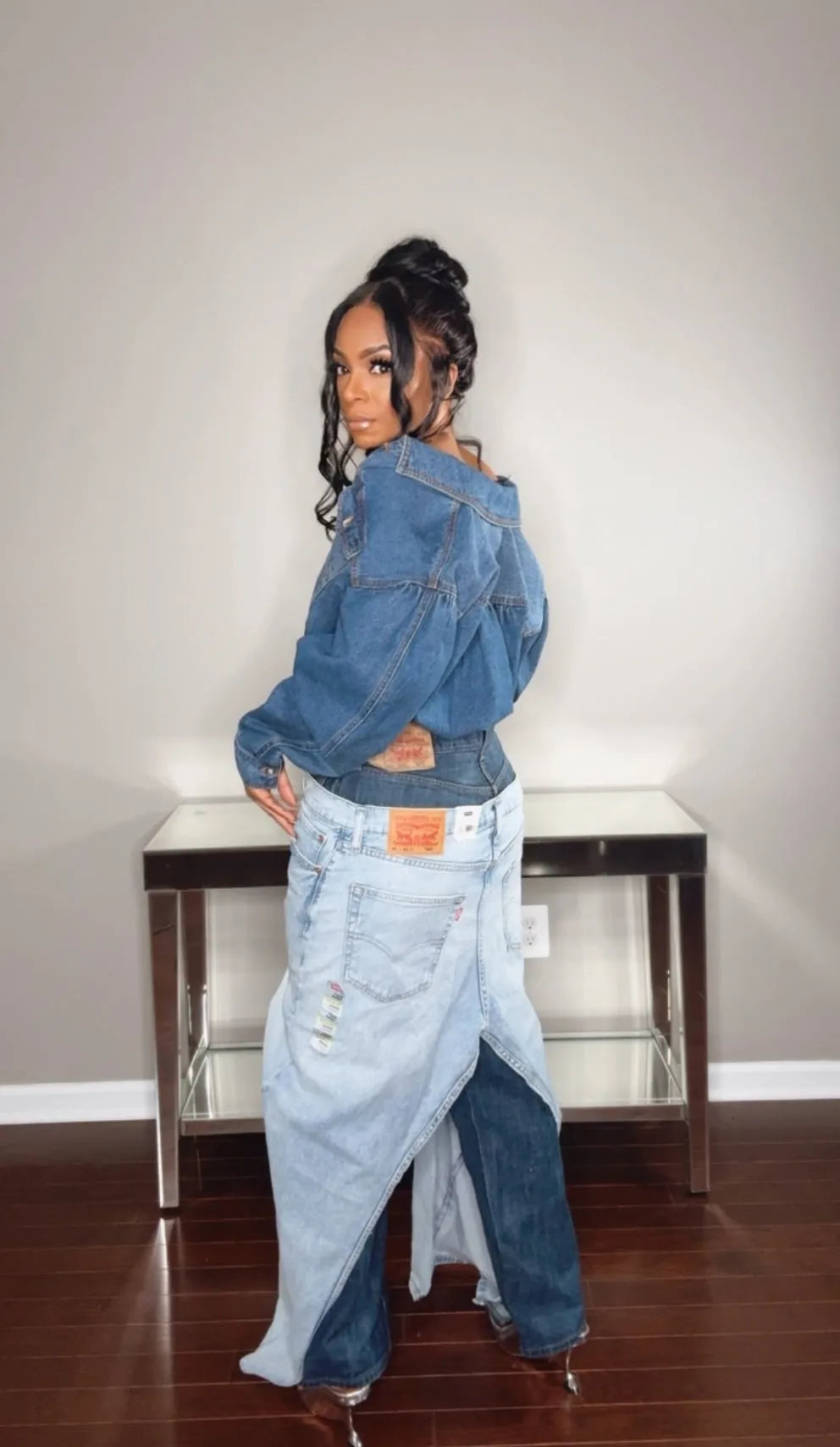 PPN PRJCT Overlay Levi Jeans