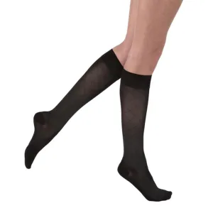 PR/1 JOBST ULTRASHEER WOMEN, KNEE HIGH, 20-30MMHG, XL, BLACK, CLOSED TOE
