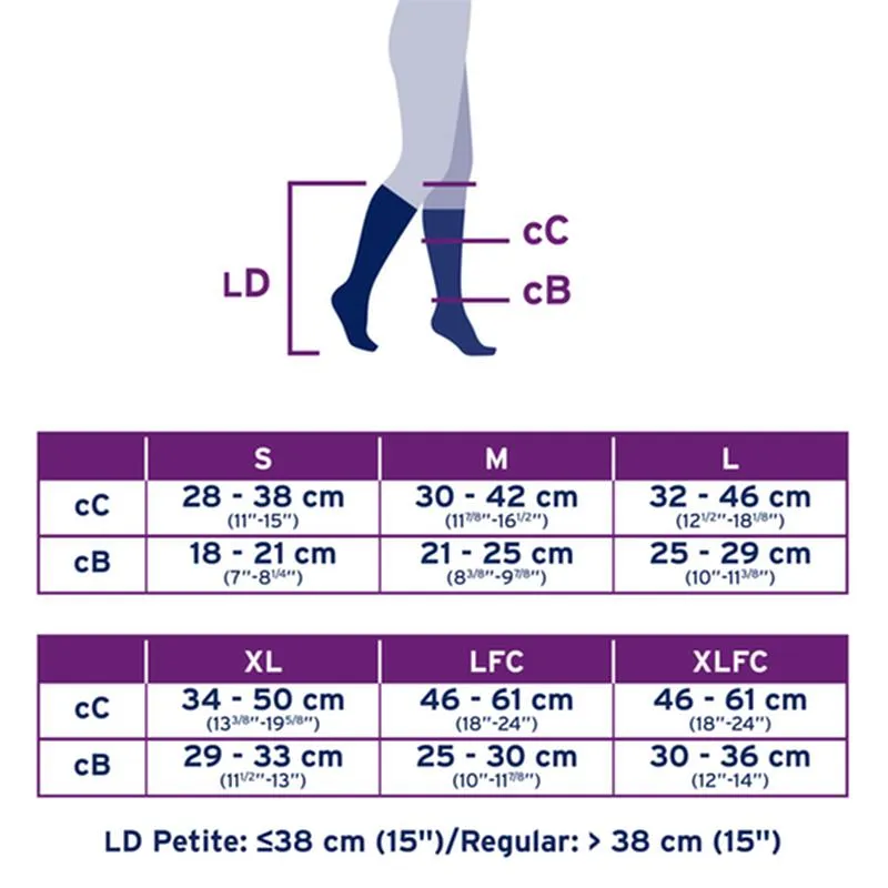 PR/1 JOBST ULTRASHEER WOMEN, KNEE HIGH, 20-30MMHG, XL, ESPRESSO, CLOSED TOE