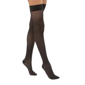 PR/1 JOBST ULTRASHEER WOMEN, THIGH HIGH, 20-30MMHG, LG, BLACK, CLOSED TOE
