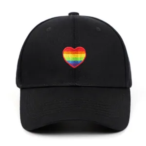 Pride Heart Baseball Cap