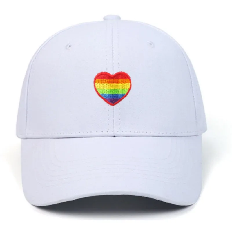 Pride Heart Baseball Cap