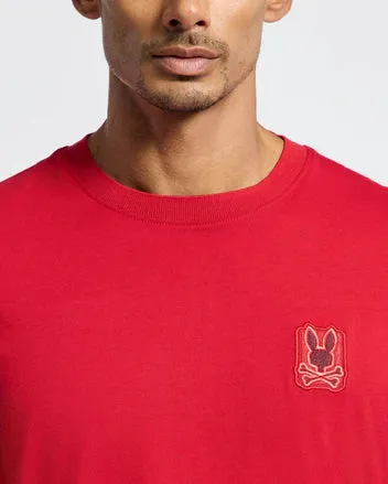 Psycho Bunny Men's Pierce Fashion Tee - Brilliant Red 2