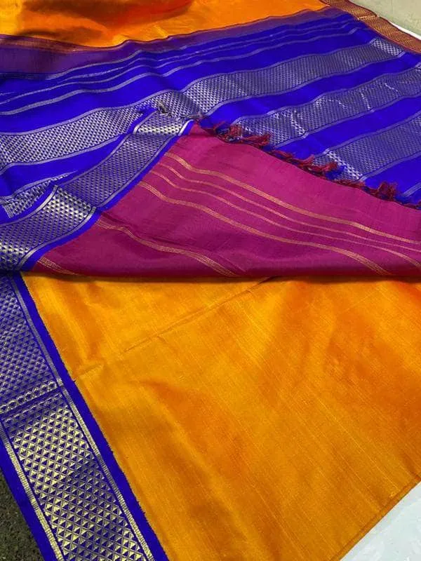Pure Kanchipuram Handloom Silk Saree